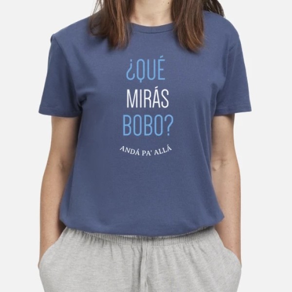 Que miras bobo