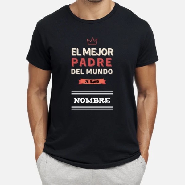 El mejor padre - nombre personalizable regalos personalizados dia del padre