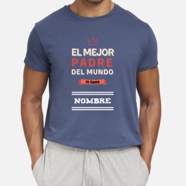 El mejor padre - nombre personalizable regalos personalizados dia del padre