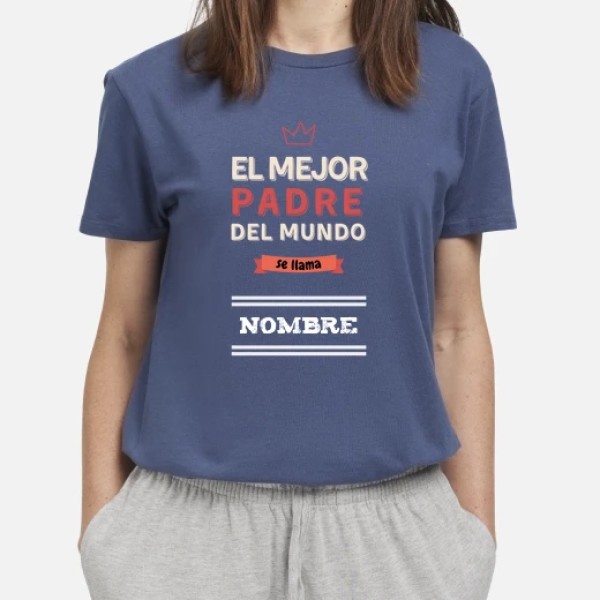 El mejor padre - nombre personalizable regalos personalizados dia del padre