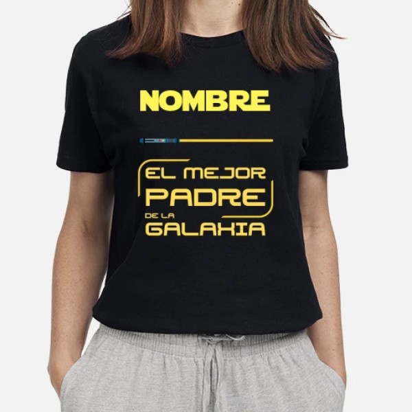 El mejor padre de la galaxia - nombre p regalos du00eda del padre personalizados