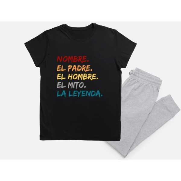 Nombre padre mito hombre leyenda regalos du00eda del padre personalizados
