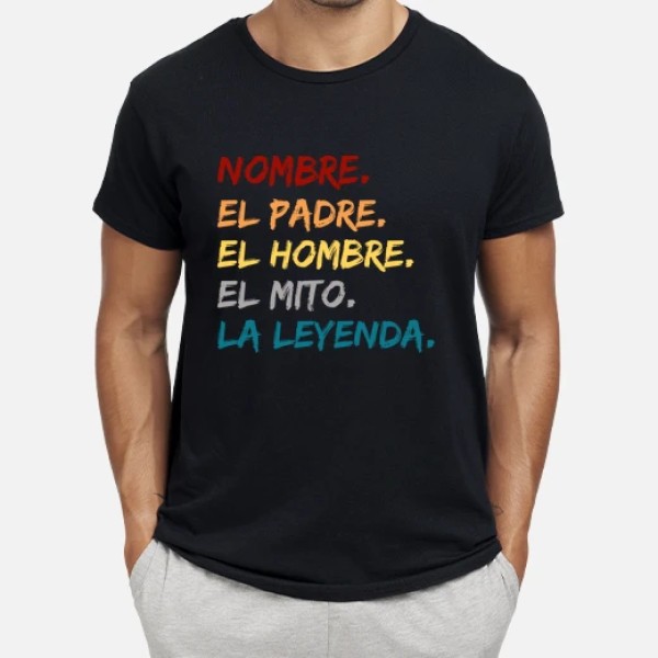 Nombre padre mito hombre leyenda regalos du00eda del padre personalizados