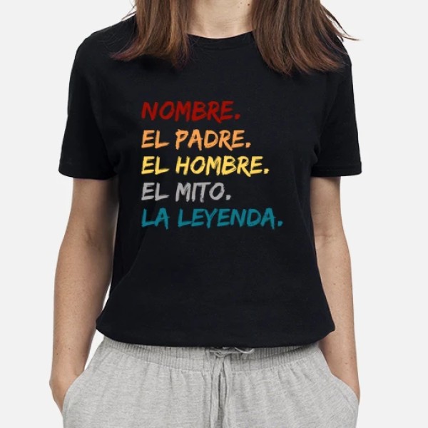 Nombre padre mito hombre leyenda regalos du00eda del padre personalizados