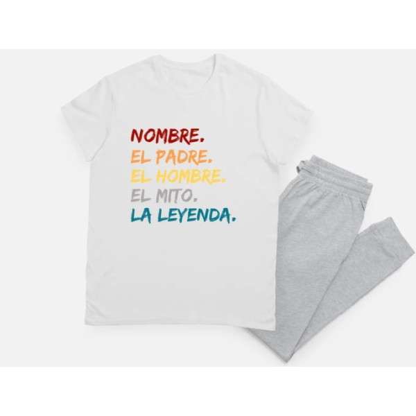 Nombre padre mito hombre leyenda regalos du00eda del padre personalizados