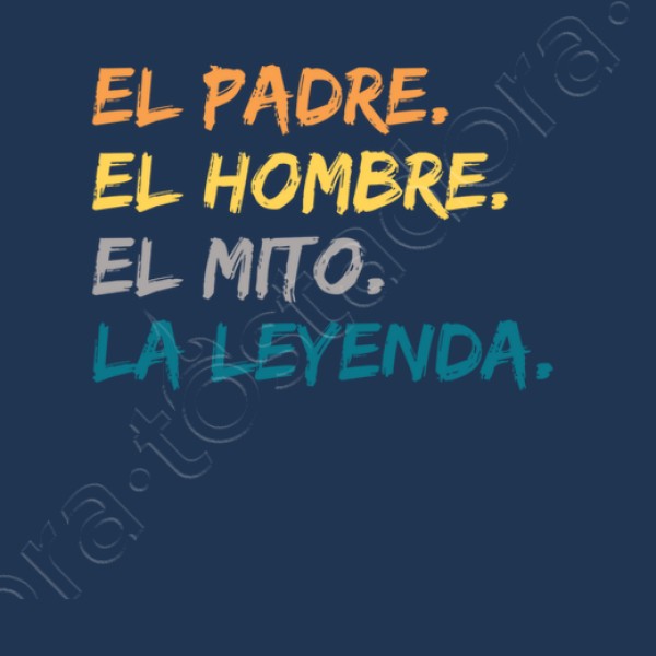 Nombre padre mito hombre leyenda regalos du00eda del padre personalizados
