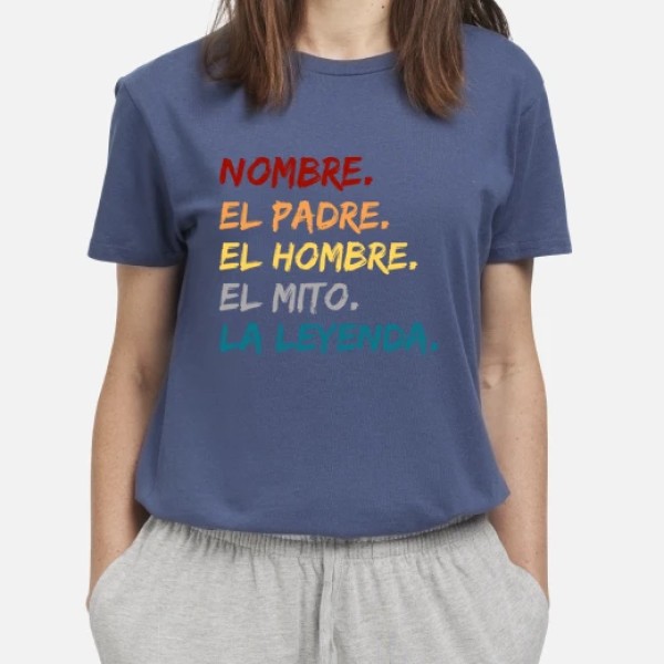 Nombre padre mito hombre leyenda regalos du00eda del padre personalizados
