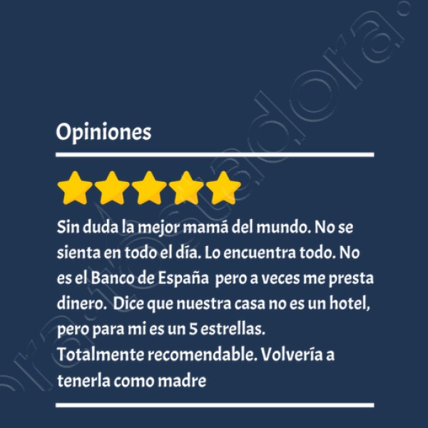 opinion mama nombre personalizable