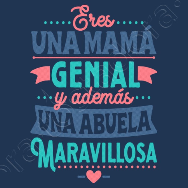 Mamu00e1 genial Abuela maravillosa
