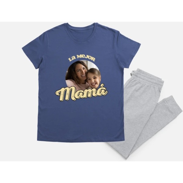 pijama la mejor mamu00e1 foto regalo