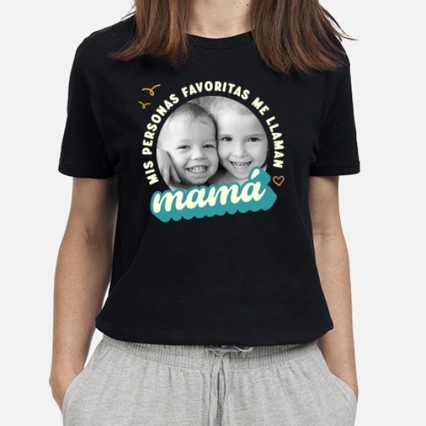 pijama mis personas favoritas me llaman mamu00e1 foto personalizable