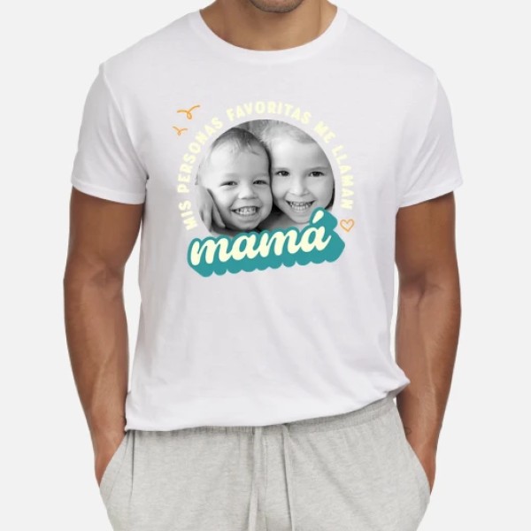 pijama mis personas favoritas me llaman mamu00e1 foto personalizable