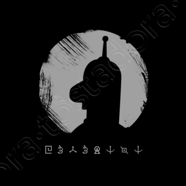 Futurama Bender silhouette