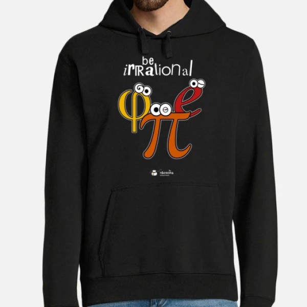 Be irrational u03c0 u03c6 e (fondos oscuros)