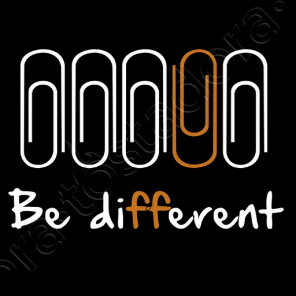 Be different