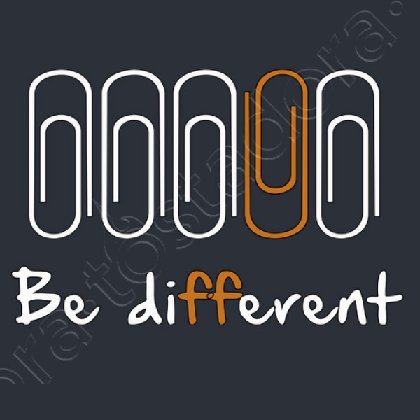 Be different