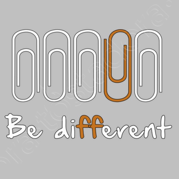 Be different