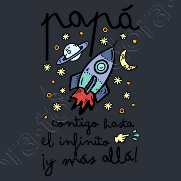 Papu00e1 contigo hasta el infinito u00a1y mu00e1s a