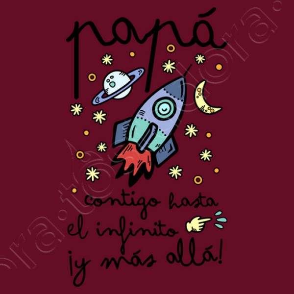Papu00e1 contigo hasta el infinito u00a1y mu00e1s a