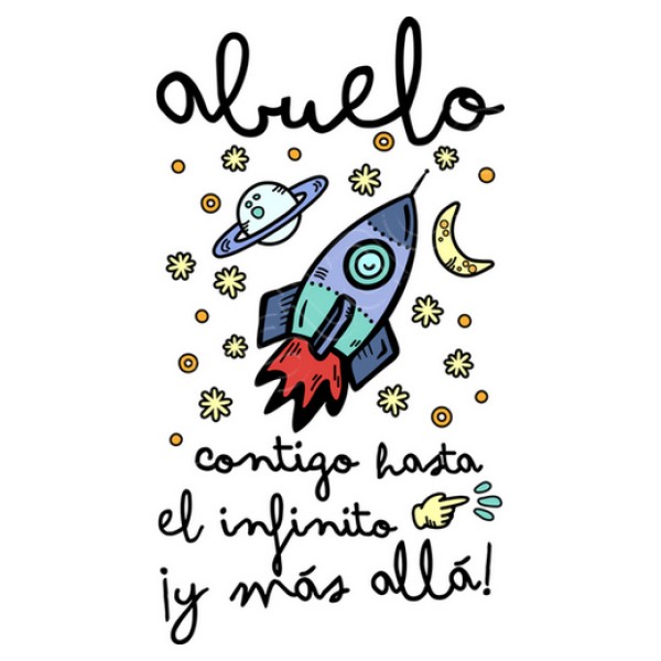 Abuelo contigo hasta el infinito u00a1y mu00e1s regalos dia del padre abuelos
