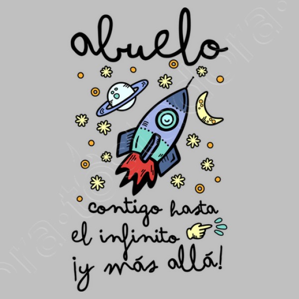 Abuelo contigo hasta el infinito u00a1y mu00e1s regalos dia del padre abuelos