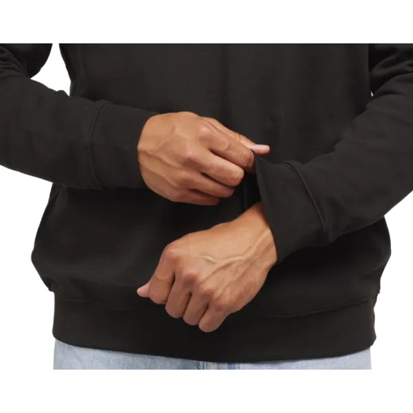 Hombre, sudadera, negra