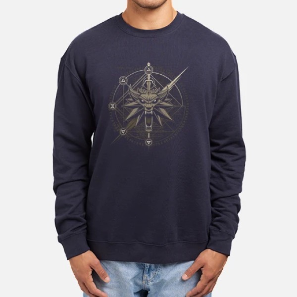 Hombre, sudadera, negra