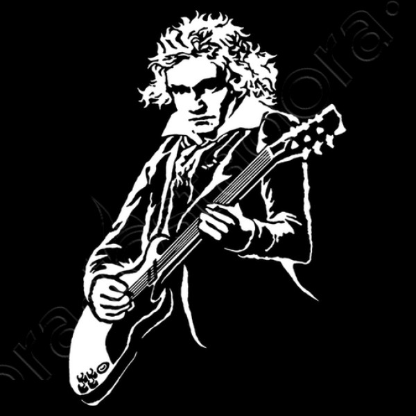 Beethoven con Guitarra Elu00e9ctrica
