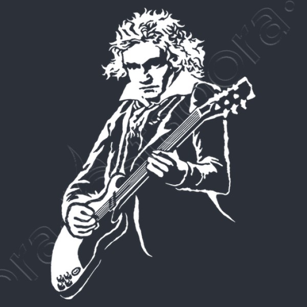Beethoven con Guitarra Elu00e9ctrica