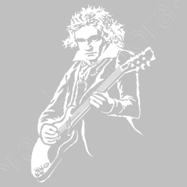 Beethoven con Guitarra Elu00e9ctrica