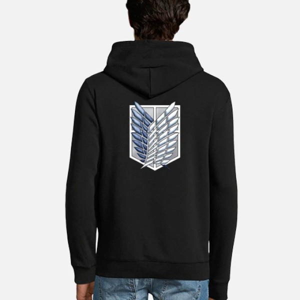 Shingeki No Kyojin Logo Delante y Detru00e1s