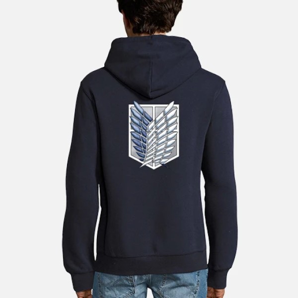 Shingeki No Kyojin Logo Delante y Detru00e1s