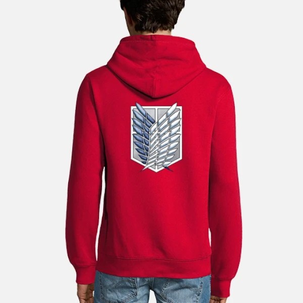 Shingeki No Kyojin Logo Delante y Detru00e1s