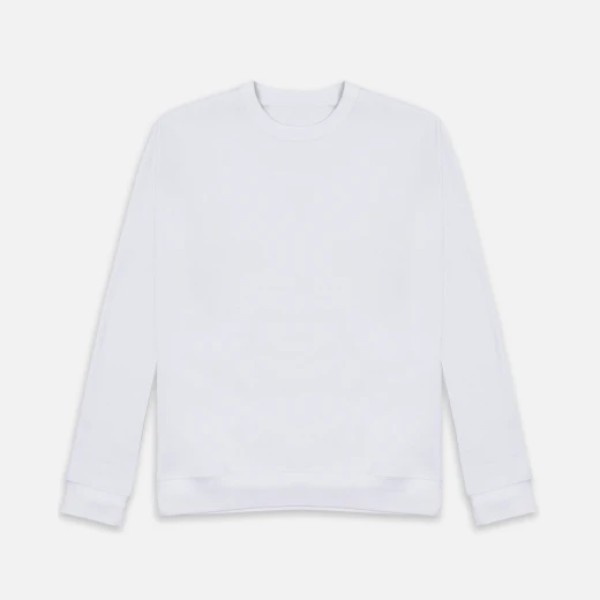 sudadera sin capucha basica - sin dibujo