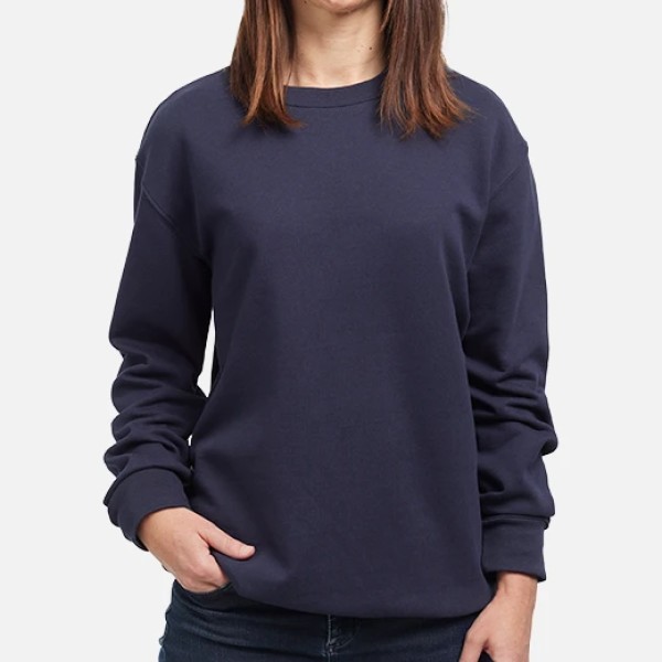 sudadera sin capucha basica - sin dibujo