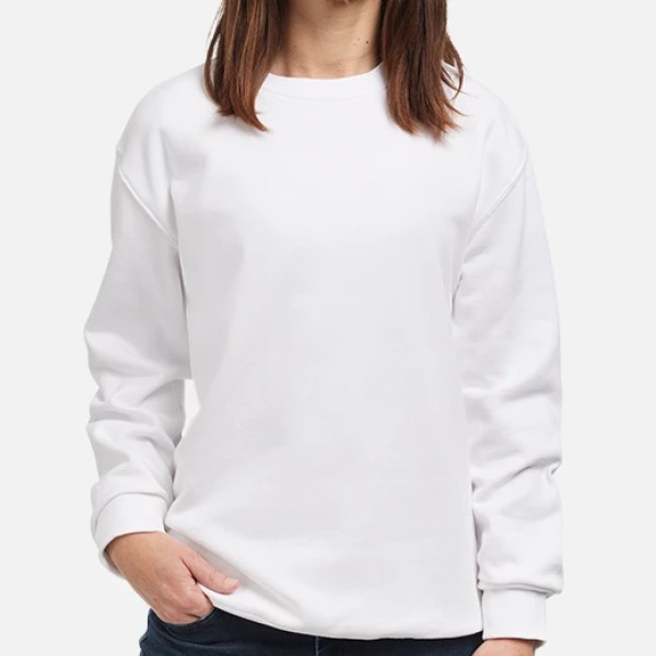sudadera sin capucha basica - sin dibujo