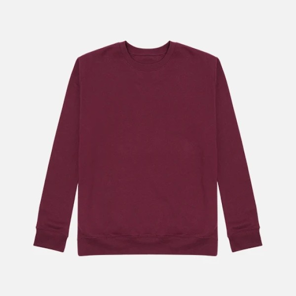 sudadera sin capucha basica - sin dibujo