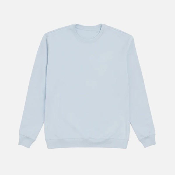 sudadera sin capucha basica - sin dibujo