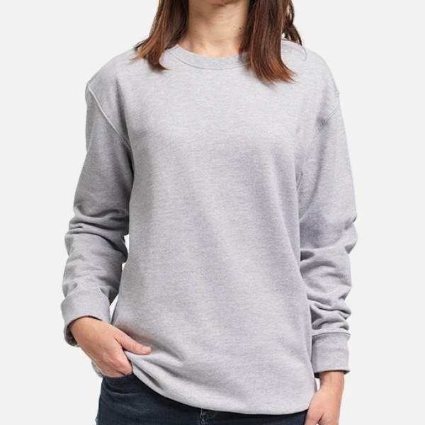 sudadera sin capucha basica - sin dibujo
