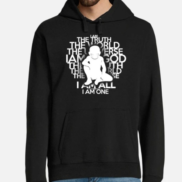 la verdad - versiu00f3n en blanco - sudadera con capucha