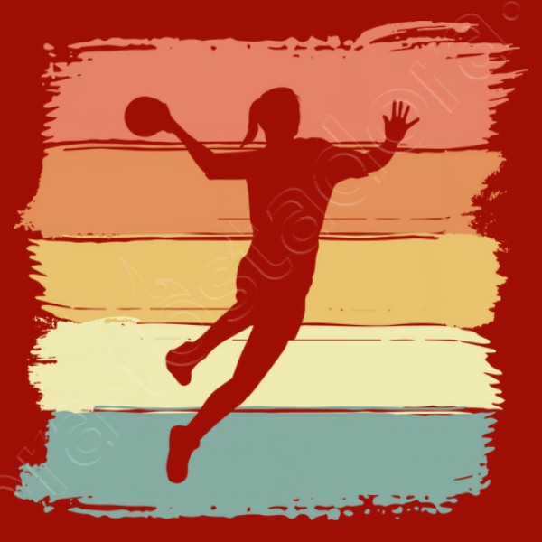 balonmano retro vintage para balonmano