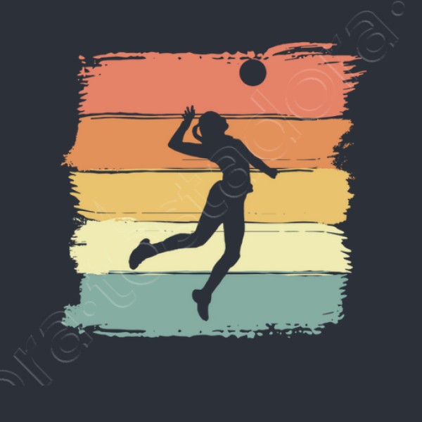 voleibol retro vintage para voleibol