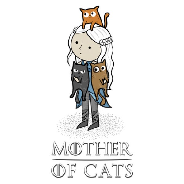 mother of cats - madre de gatos - broma