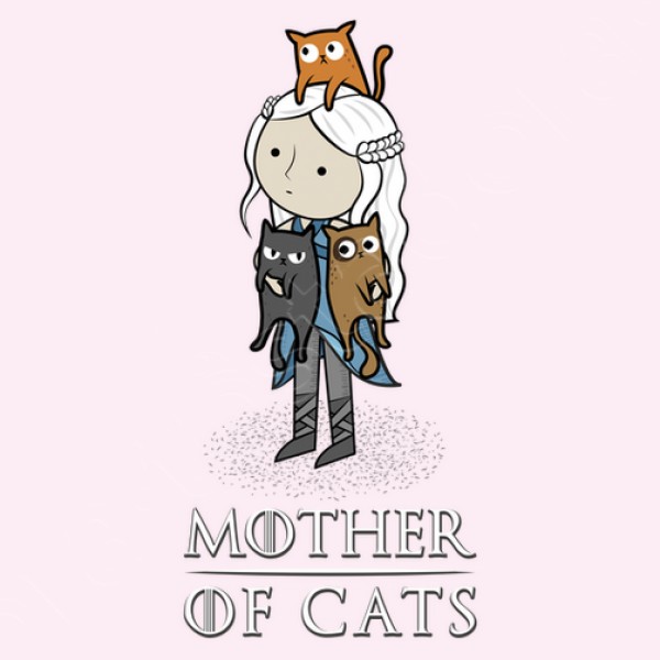 mother of cats - madre de gatos - broma