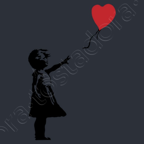 Girl With Balloon regalos para mi novia