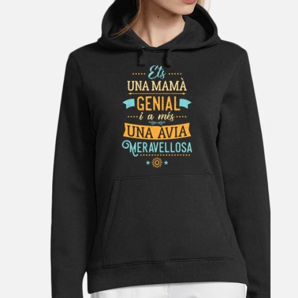 Ets una mamu00e0 genial i a mu00e9s una u00e0via me