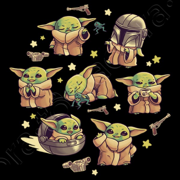 Baby Yoda Mandalorian Cute Child Kawaii