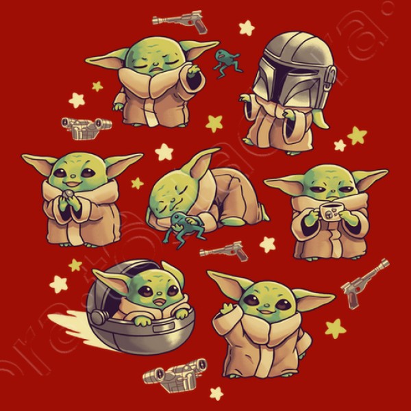 Baby Yoda Mandalorian Cute Child Kawaii