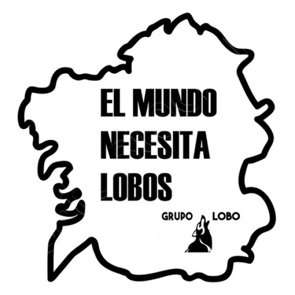 El mundo necesita lobos. Sudadera mujer capucha