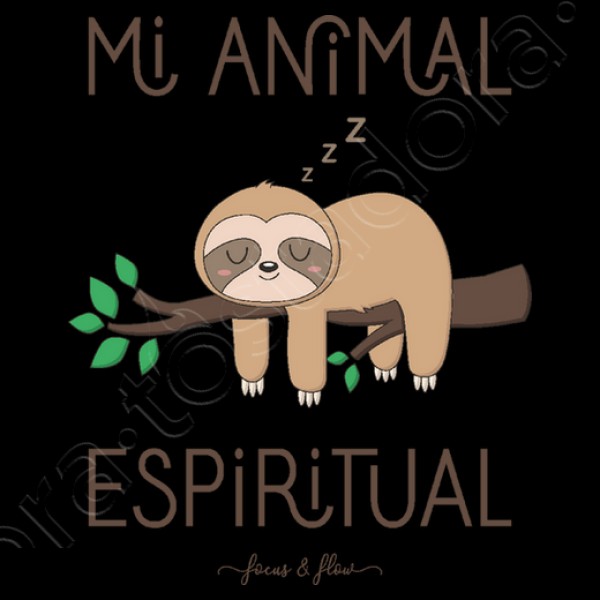 Sudadera Mujer, El perezoso es mi animal espiritual
